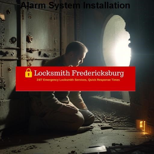 Locksmith Fredericksburg VA Alarm System Installation