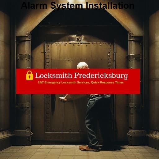 Locksmith Fredericksburg VA Alarm System Installation