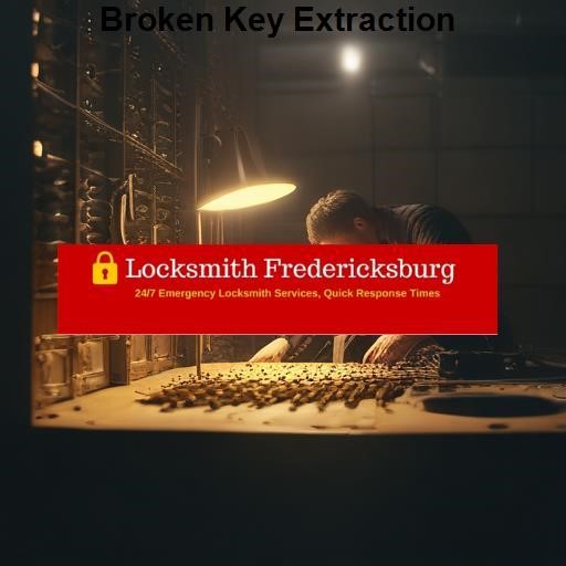 Locksmith Fredericksburg VA Broken Key Extraction