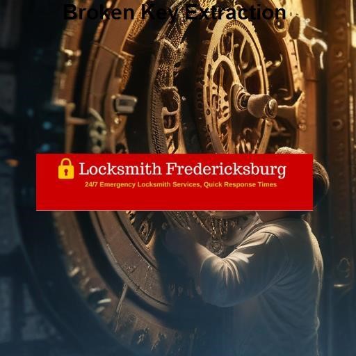 Locksmith Fredericksburg VA Broken Key Extraction