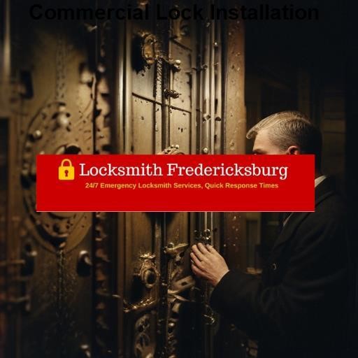 Locksmith Fredericksburg VA Commercial Lock Installation