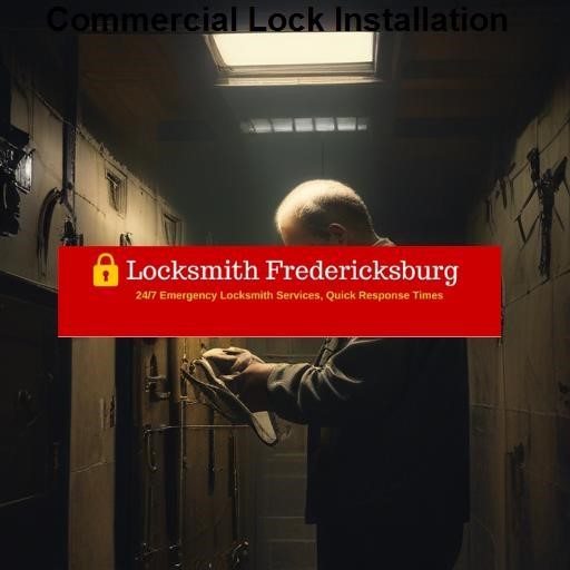 Locksmith Fredericksburg VA Commercial Lock Installation