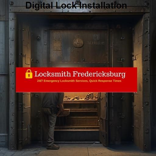 Locksmith Fredericksburg VA Digital Lock Installation