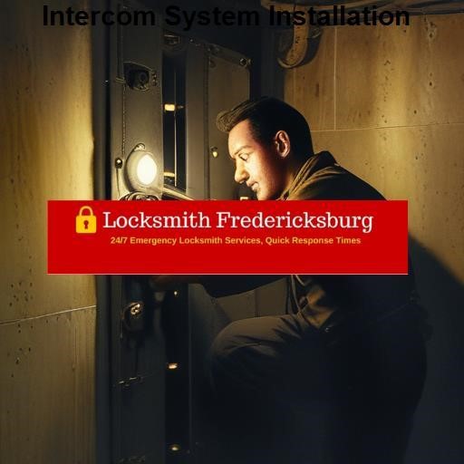 Locksmith Fredericksburg VA Intercom System Installation