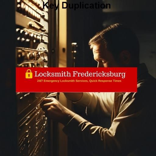 Locksmith Fredericksburg VA Key Duplication