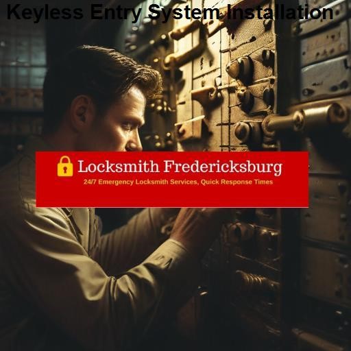 Locksmith Fredericksburg VA Keyless Entry System Installation