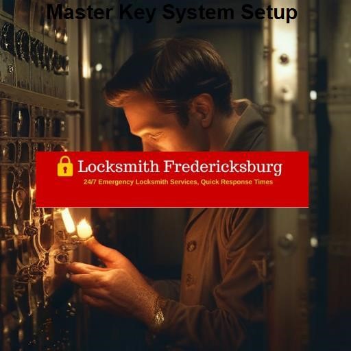 Locksmith Fredericksburg VA Master Key System Setup