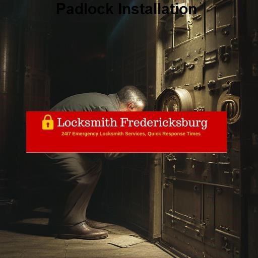 Locksmith Fredericksburg VA Padlock Installation