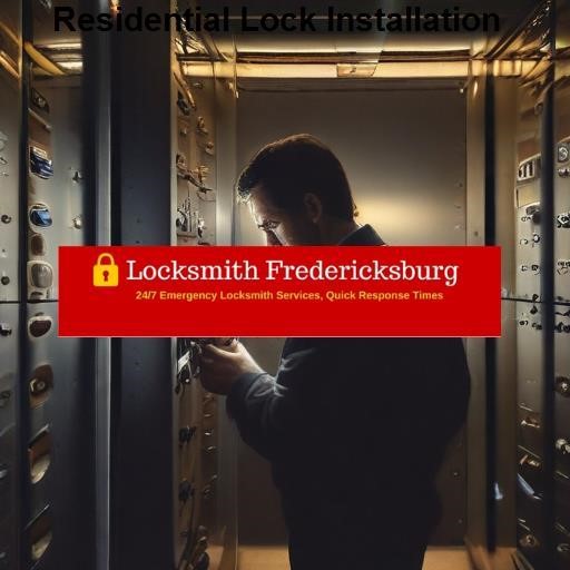 Locksmith Fredericksburg VA Residential Lock Installation