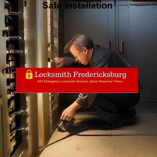 Locksmith Fredericksburg VA Safe Installation