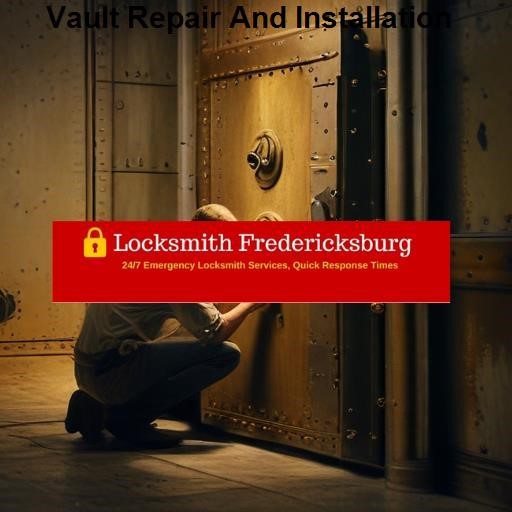 Locksmith Fredericksburg VA Vault Repair And Installation